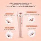 4 In 1 Electric Facial Cleansing Brush Waterproof Roller Massager Deep